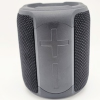 Wave Portable Speaker Amped Series Small 3S-2448 Bluetooth IPX7 LED Black