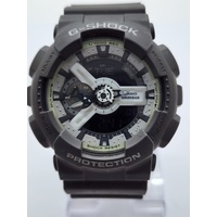 Casio G-Shock GA-110HD Hidden Glow Analog Digital Resin Band 200m WR Mens Watch
