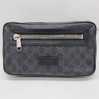 Gucci GG Supreme Black Small Belt Bag 474293