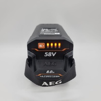 AEG 58V 8.0Ah Ultimate HD Li-Ion Battery A58BAT18U High Power Durable
