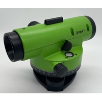 Imex LAR 28 Automatic Dumpy Level 28x Magnification Black Green in Carry Case