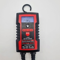 SCA 7 Stage Battery Charger 6V/12V 2A/4A for Wet AGM GEL LFP Lead Acid Batteries