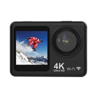 Navig8r Trek 4K UHD Dual Screen Action Camera Black 30m Waterproof