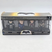 Funko Mini Wacky Wobbler Batman v Superman 4 Pack Bobble Heads DC Comics