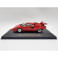 IXO Models Lamborghini Countach LP 500S 1:43 Scale Red Diecast Car