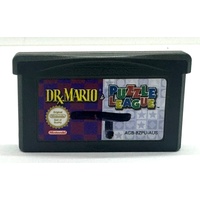 Dr. Mario and Puzzle League Game Boy Advance Cartridge Only Video Game