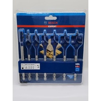 Bosch 2608900334 7 Piece Self Cut Speed Spade Wood Drill Bit Set