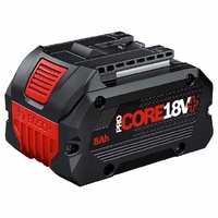 Bosch Professional ProCORE+ 8.0Ah 18V Li-Ion Battery Pack 1600A02X00