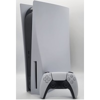 Sony PlayStation 5 825GB Disc Edition Console White with Controller and Leads