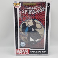 Funko Pop! Comic Covers Marvel Spider-Man 300 Black Suit Special Edition Figure