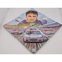 Bradford Exchange Peter Brock The Journey Not The Destination Plate Set 4pc