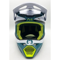 2024 Fox V1 Nitro Maui Blue MX Helmet Size Medium