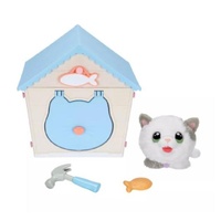 Little Live Pets My Kitty’s Home Interactive Plush Toy Kitten and House