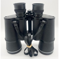 Asahi Pentax Prism Binoculars 10x50 Field 5.5 Coated Optics No. 5127193