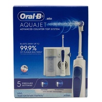 Oral-B Aquajet Advanced Countertop System Irrigator Water Flosser