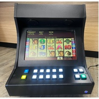 Custom Built Tabletop Pokie Machine 119 Games in 1 Compact Casino Slot Arcade