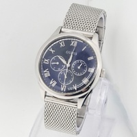 Guess W1129G2 Blue Stainless Steel Strap Analogue Classic Quartz Watch