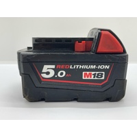 Milwaukee M18 18V RedLithium-Ion 5.0Ah Extended Capacity Battery Pack M18B5