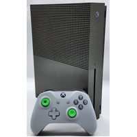 Microsoft Xbox One S 1TB Game Console 1681 with Controller and Leads