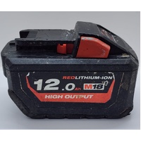Milwaukee M18 HB12 12.0Ah 18V Redlithium-Ion High Output Battery Pack