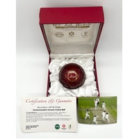 Shane Warne Signed Ceramic Ball 600 Test Wickets Limited Edition 170/600 and COA