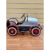 Vintage Childs Pedal Car Pressed Metal 100cm x 55cm x 55cm