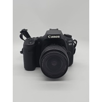 Canon EOS 90D DSLR Camera DS126801 with EFS 18-55mm Lens and Charger