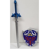 The Legend of Zelda Breath of the Wild Link Costume Foam Master Sword Shield