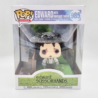 Funko Pop! Movies Edward Scissorhands with Dinosaur Shrub Vinyl Figure 985