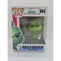 Funko Pop! Movies Dr. Seuss The Grinch 664 Grinch in Underwear Vinyl Figure