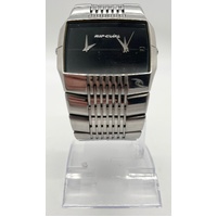 Rip Curl Vegas Mens Double World Time Watch with Date Stainless Steel