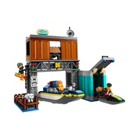 LEGO City Police Speedboat and Crooks Hideout 60417
