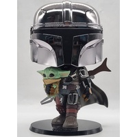 Funko Pop! Star Wars 380 The Mandalorian with The Child 10 Inch Vinyl Figure