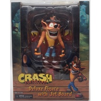 NECA Crash Bandicoot Deluxe Action Figure with Jet Board