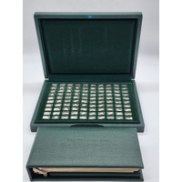 Franklin Mint Stokes Australia The 100 Greatest Cars Silver Miniature Collection