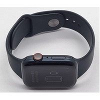 Apple Watch Series 9 45mm WiFi and Cellular Aluminum Case with Black Sport Band