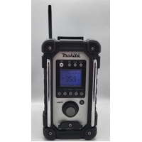 Makita DMR102 AM/FM Corded Cordless Jobsite Radio Blue Skin Only