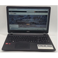 Acer Aspire ES-15 15.6 Inch Laptop AMD A4-7210 8GB RAM 1TB HDD Radeon R3 WIN10
