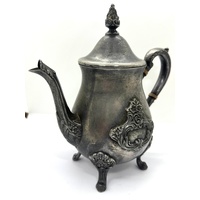 Vintage Ornate Silver Plated Teapot