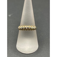 Ladies 18ct Yellow Gold Diamond Ring