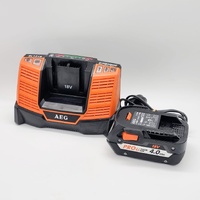 AEG BL1218 18V Corded Li-Ion Battery Charger with 4.0Ah Battery Pack