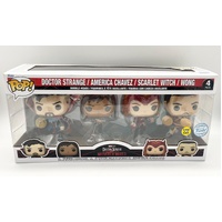 Funko Pop! Doctor Strange in the Multiverse of Madness 4 Pack Special Edition