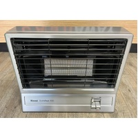 Rinnai Econoheat 850 Unflued Natural Gas Radiant Heater Platinum Silver