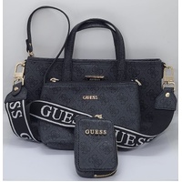 Guess Latona Mini Tote Bag with Mini Bag and Pouch