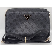 Guess Cordelia Girlfriend Crossbody Coal Logo Bag