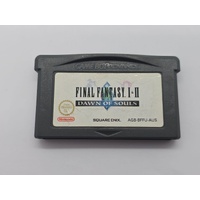 Final Fantasy I and II Dawn of Souls Video Game Cartridge Game Boy Advance