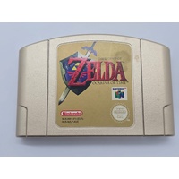 The Legend of Zelda Ocarina of Time Gold Edition Nintendo N64 Video Game