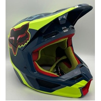 Fox V1 VENZ R22-05 MX Racing Helmet ECE Dark Indigo Size XXL