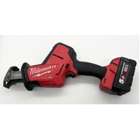 Milwaukee M18 FHZ M18 Fuel Hackzall Reciprocating Saw with 5.0Ah Battery Pack