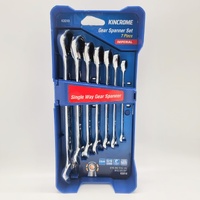 Kincrome Single Way Gear Spanner Set 7 Piece Imperial K3010